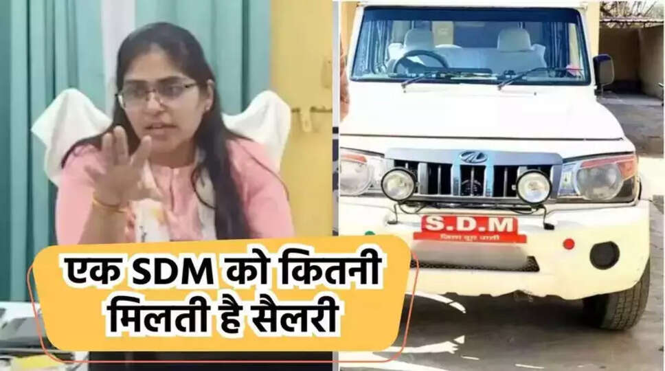 SDM Post And Salary: एक SDM को कितनी मिलती है सैलरी? साथ ही सरकार देती है ये सुविधाएं