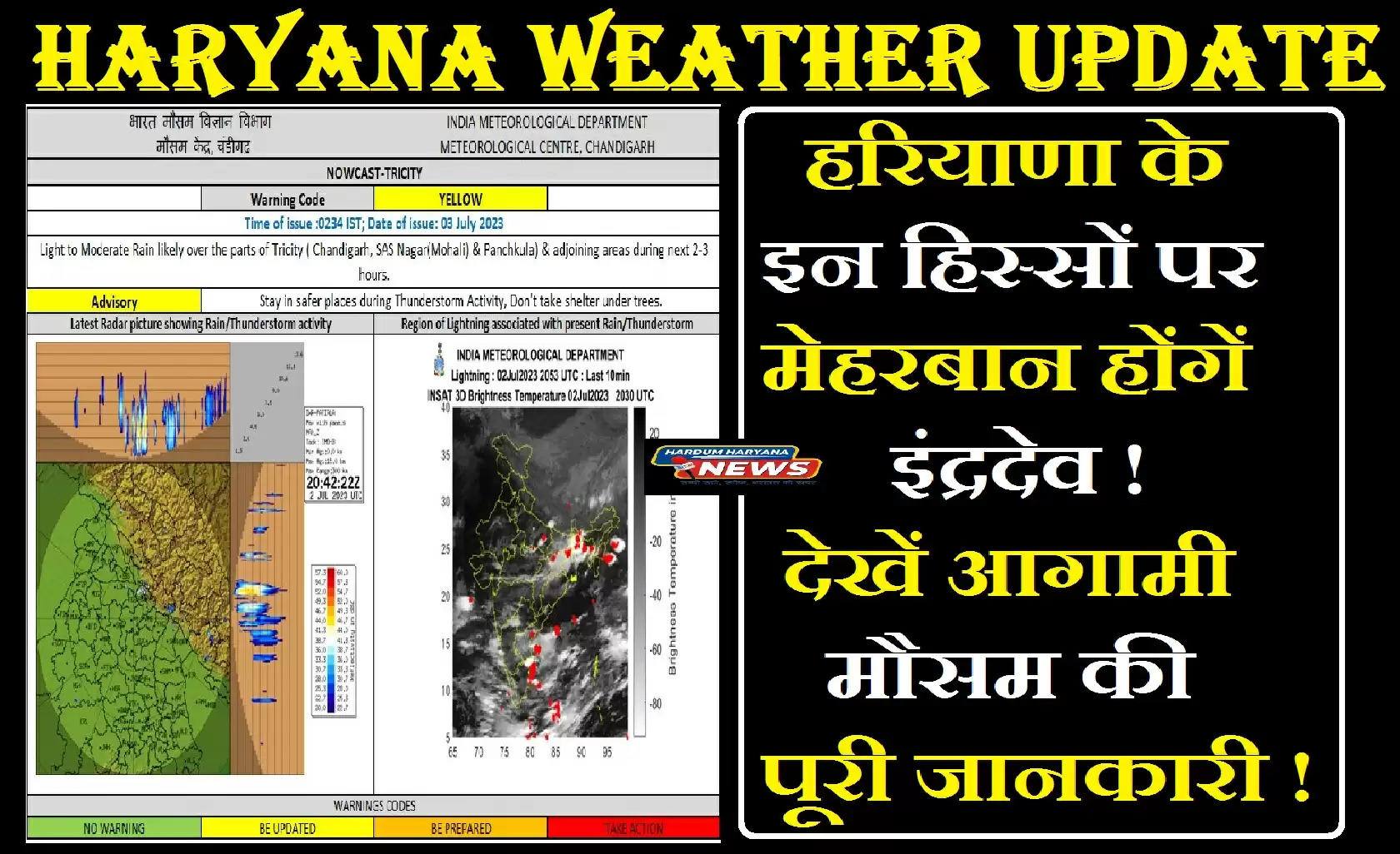 Haryana Weather Update: हरियाणा के इन हिस्सों पर मेहरबान होंगें ...