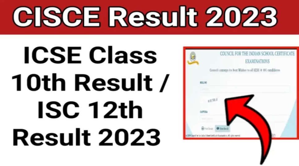 ICSE Results 2023 : 