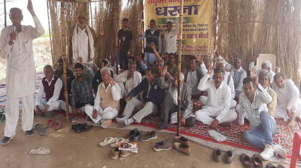 Even after 48 days, administration did not take cognizance of the matter of providing water from Major Canal to Shahsatnampura, anger among villagers