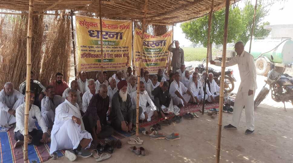 मेजर नहर से पानी देने का मामला: ग्रामीण धरनास्थल पर मनाएंगे शहीद भगत सिंह का शहीदी दिवस