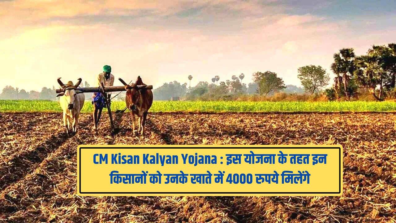 CM Kisan Kalyan Yojana : इस योजना के तहत इन किसानों को उनके खाते में ...